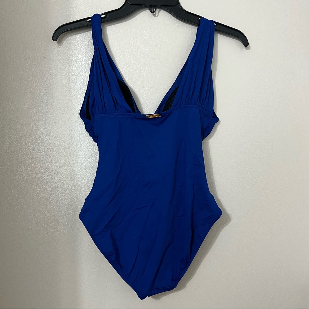 Ralph Lauren | Blue One-piece Swimsuit - Picture 2 of 7